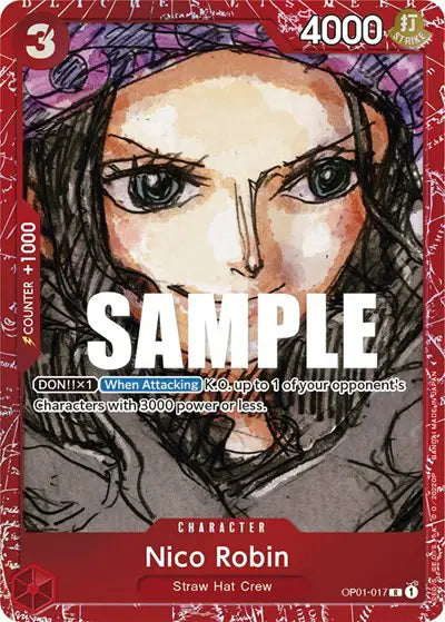 Nico Robin (Premium Card Collection -ONE PIECE FILM RED Edition-) - OP01-017 - One Piece Promotion Cards