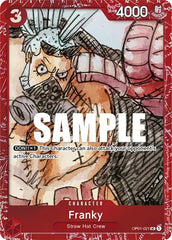 Franky (Premium Card Collection -ONE PIECE FILM RED Edition-) - OP01-021 - One Piece Promotion Cards
