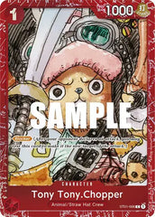 Tony Tony.Chopper (Premium Card Collection -ONE PIECE FILM RED Edition-) - ST01-006 - One Piece Promotion Cards