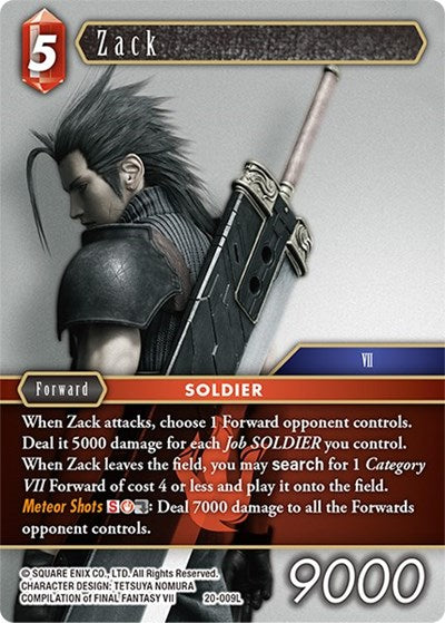 Zack - 20-009L - Dawn of Heroes