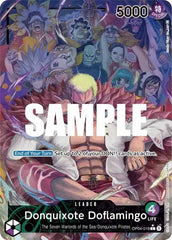 Donquixote Doflamingo (Alternate Art) - OP04-019 - Kingdoms of Intrigue