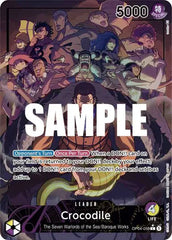 Crocodile (Alternate Art) - OP04-058 - Kingdoms of Intrigue