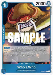 Who's.Who - OP04-051 - Kingdoms of Intrigue