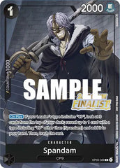 Spandam (Online Regional 2023) [Finalist] - OP03-086 - One Piece Promotion Cards