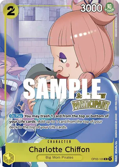 Charlotte Chiffon (Online Regional 2023) [Participant] - OP03-109 - One Piece Promotion Cards