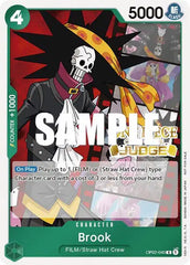 Brook (Judge Pack Vol. 2) - OP02-040 - One Piece Promotion Cards