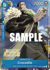 Crocodile (Offline Regional 2023) [Finalist] - OP02-053 - One Piece Promotion Cards
