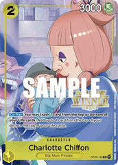 Charlotte Chiffon (Offline Regional 2023) [Winner] - OP03-109 - One Piece Promotion Cards