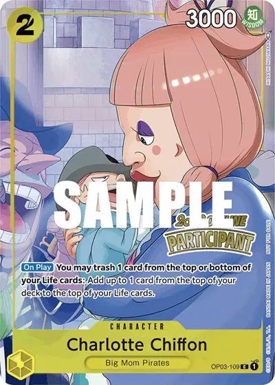 Charlotte Chiffon (Offline Regional 2023) [Participant] - OP03-109 - One Piece Promotion Cards