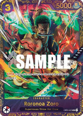 Roronoa Zoro - OP01-025 (Treasure Cup) - OP01-025 - One Piece Promotion Cards