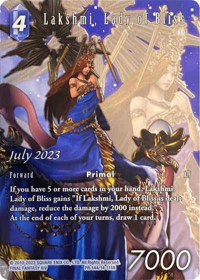 Lakshmi, Lady of Bliss - PR-144/14-111R - FF: Promo Cards