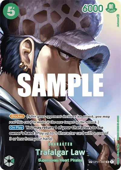 Trafalgar Law (SP) - OP01-047 - Kingdoms of Intrigue