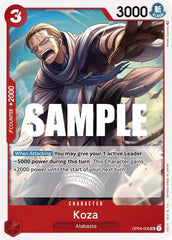 Koza - OP04-006 - Kingdoms of Intrigue