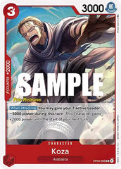 Koza - OP04-006 - Kingdoms of Intrigue Pre-Release Cards