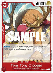 Tony Tony.Chopper - OP04-010 - Kingdoms of Intrigue Pre-Release Cards