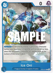 Ice Oni - OP04-047 - Kingdoms of Intrigue Pre-Release Cards