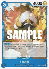 Sasaki - OP04-048 - Kingdoms of Intrigue Pre-Release Cards