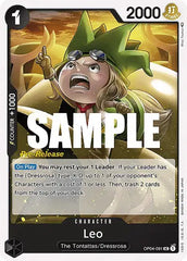 Leo - OP04-091 - Kingdoms of Intrigue Pre-Release Cards