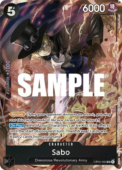 Sabo (Sealed Battle 2023 Vol. 1) - OP04-083 - One Piece Promotion Cards