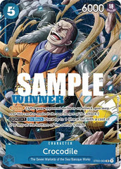 Crocodile (Winner Pack Vol. 5) - ST03-003 - One Piece Promotion Cards