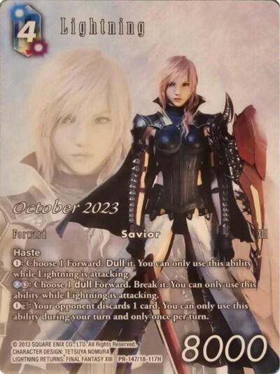 Lightning (October 2023) - PR-147/18-117H - Resurgence of Power