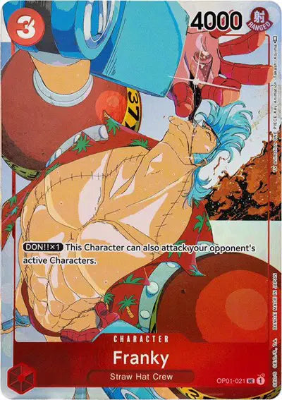 Franky (Gift Collection 2023) - OP01-021 - One Piece Promotion Cards
