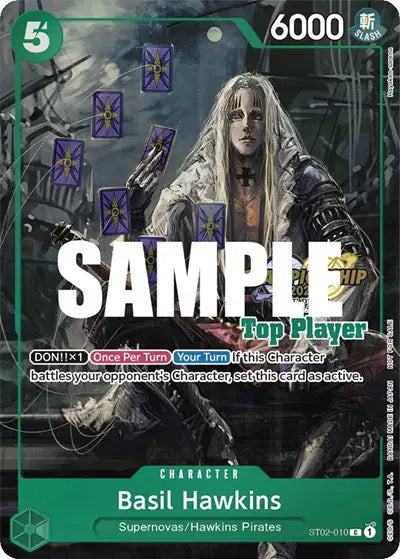 Basil Hawkins (CS 2023 Top Players Pack) - ST02-010 - One Piece Promotion Cards
