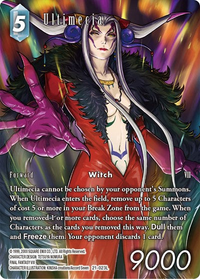 Ultimecia (Full Art) - 21-023L - Beyond Destiny