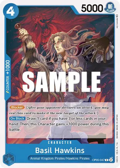 Basil Hawkins - OP05-047 - Awakening of the New Era