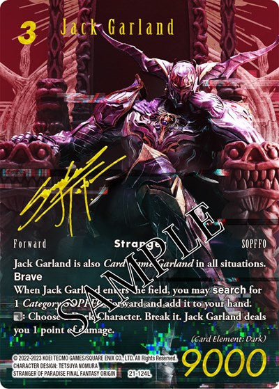 Jack Garland (Special Edition) - 21-124L - Beyond Destiny