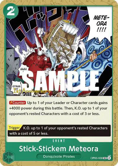 Stick-Stickem Meteora - OP05-039 - Awakening of the New Era: 1st Anniversary Tournament Cards