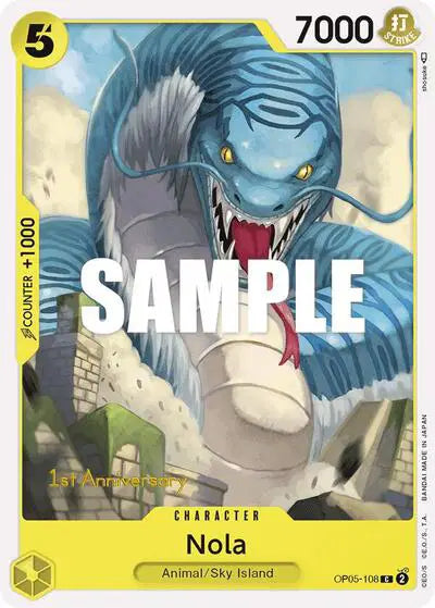 Nola - OP05-108 - Awakening of the New Era: 1st Anniversary Tournament Cards