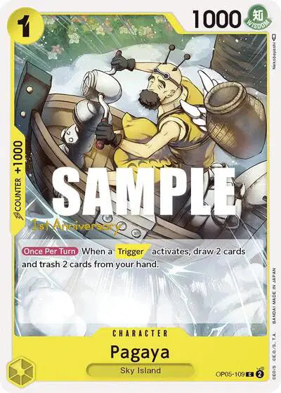 Pagaya - OP05-109 - Awakening of the New Era: 1st Anniversary Tournament Cards