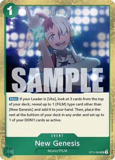 New Genesis - ST11-004 - Starter Deck 11: Uta