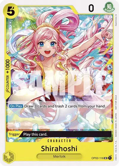 Shirahoshi (Tournament Pack Vol. 6) - OP03-116 - One Piece Promotion Cards