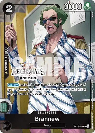 Brannew (Online Regional 2024) [Participant] - OP03-089 - One Piece Promotion Cards