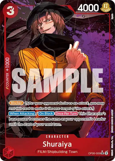 Shuraiya (Alternate Art) - OP06-009 - Wings of the Captain