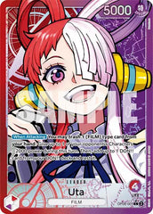 Uta (Alternate Art) - OP06-001 - Wings of the Captain