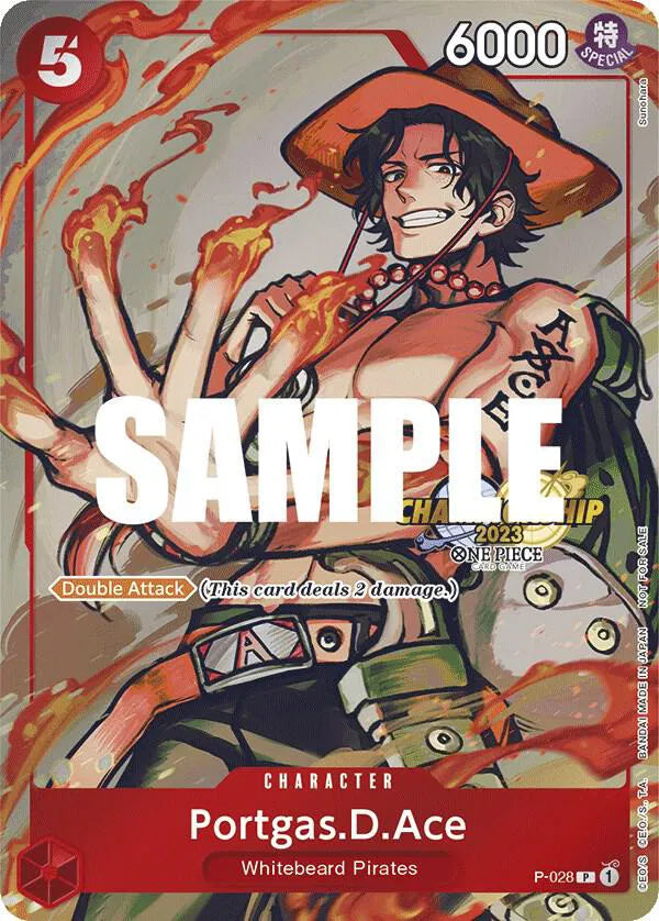 Portgas.D.Ace (CS 2023 Event Pack Finalist Ver.) - P-028 - One Piece Promotion Cards