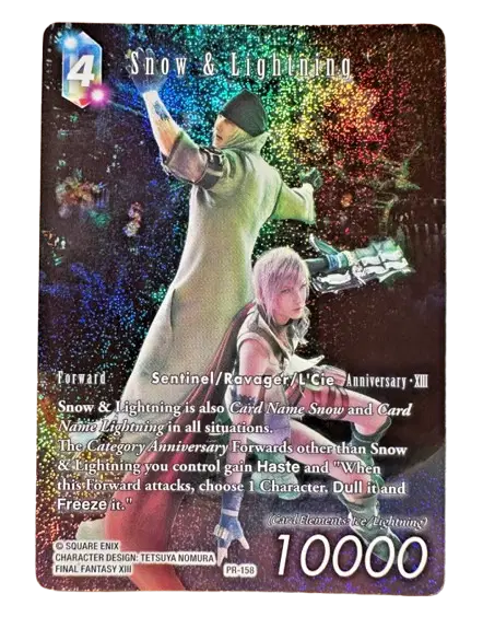 Snow & Lightning (Full Art) - PR-156 - FF: Promo Cards