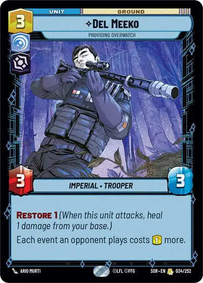 Del Meeko - Providing Overwatch - SOR-034 - Spark of Rebellion