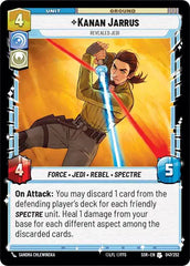 Kanan Jarrus - Revealed Jedi - SOR-047 - Spark of Rebellion