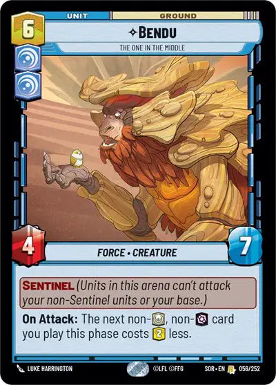 Bendu - The One in the Middle - SOR-056 - Spark of Rebellion