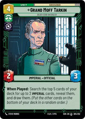 Grand Moff Tarkin - Death Star Overseer - SOR-084 - Spark of Rebellion