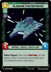 Gladiator Star Destroyer - SOR-086 - Spark of Rebellion