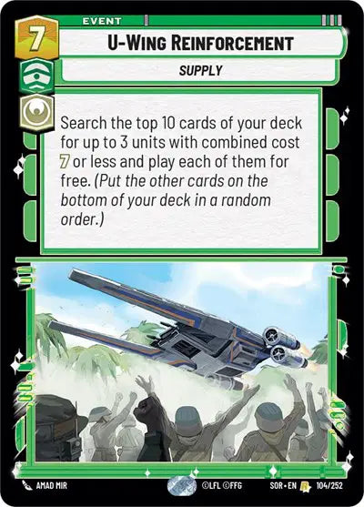 U-Wing Reinforcement - SOR-104 - Spark of Rebellion
