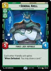 General Krell - Heartless Tactician - SOR-105 - Spark of Rebellion