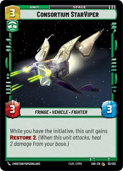 Consortium StarViper - SOR-112 - Spark of Rebellion