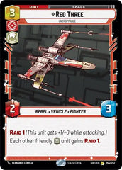 Red Three - Unstoppable - SOR-144 - Spark of Rebellion