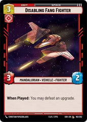 Disabling Fang Fighter - SOR-162 - Spark of Rebellion